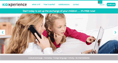 Desktop Screenshot of kidxperience.com